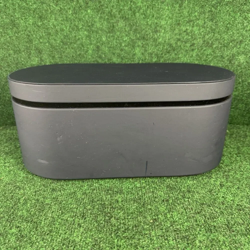 Dyson Airwrap Hair Styling Storage Travel Case Box Only Leather Navy Blue